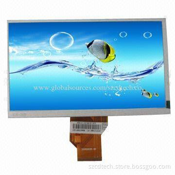 LCD Panel with 154.08 x 86.9mm Active Area, Suitable for Notebooks and Tablet PC